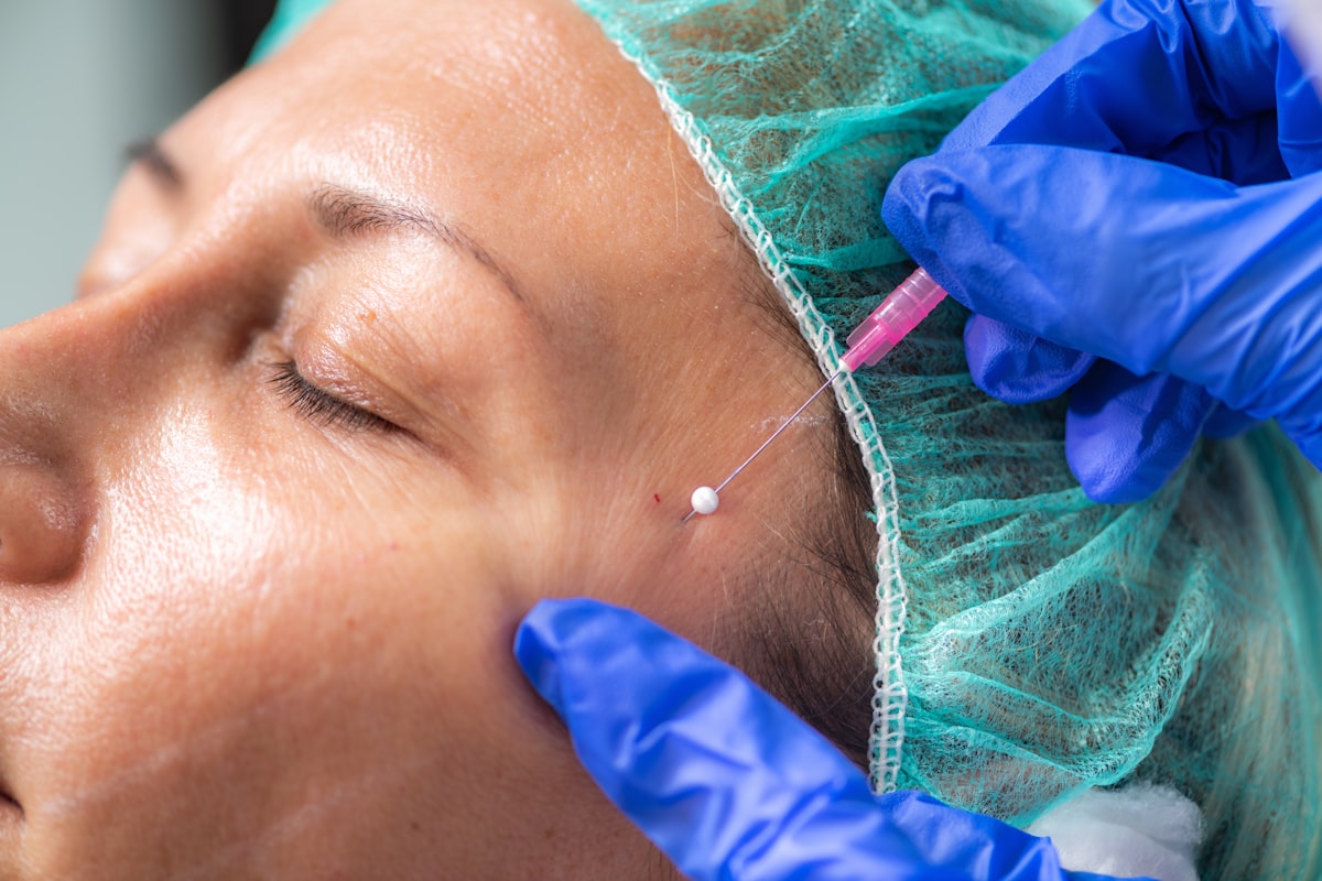 Proceso de lifting facial paso a paso